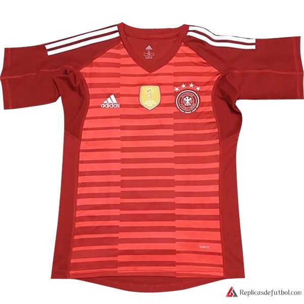 Camiseta Seleccion Alemania Portero 2018 Rojo